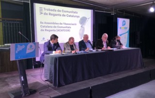 La 8a Assemblea de l'ACATCOR a la Trobada de Comunitats de Regant