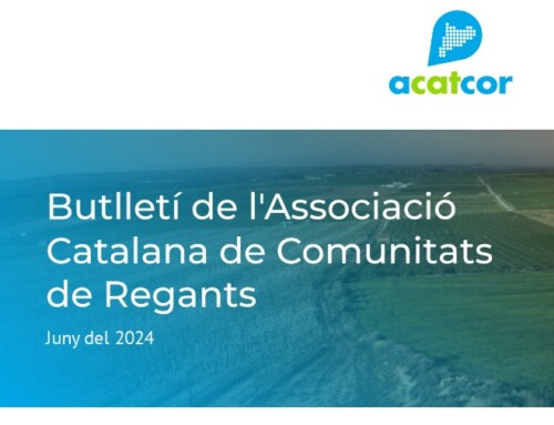 Ja està disponible la newsletter de l’ACATCOR!