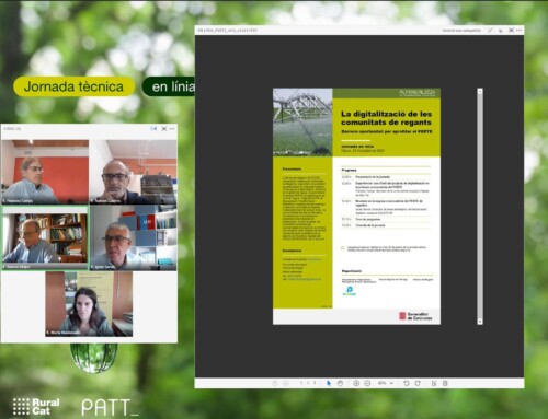 L’ACATCOR i l’Oficina del Regant informen les comunitats de regants sobre els detalls de la segona convocatòria del PERTE